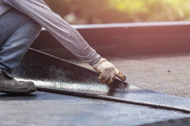 Professional Crawl Space Encapsulation technician working in Montville, NJ